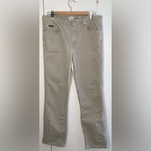 Calvin Klein Women's Jeans  khaki bootlegs  size 11